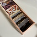 BEA — Geschenkset mit 3 handgemachten Seifen, Zimt, Kokos und Beifuß