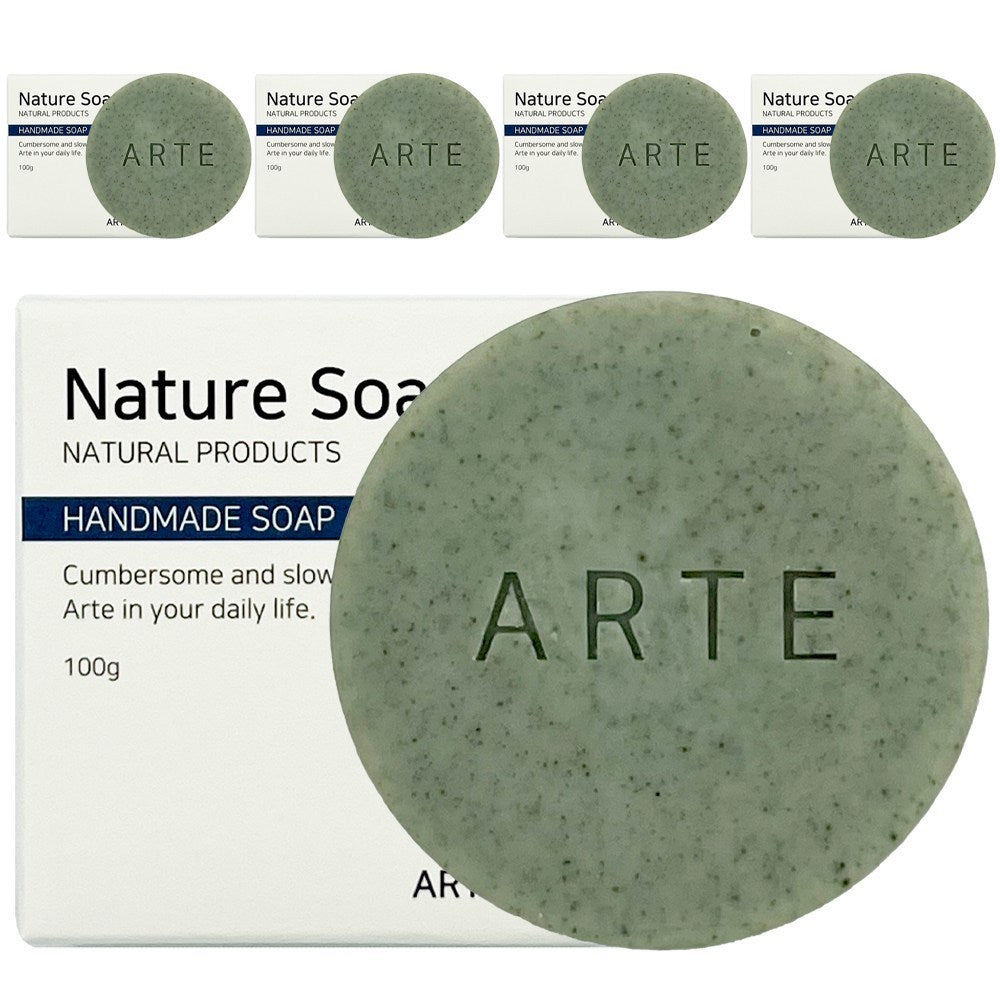 Seife ARTE — Produkt und Verpackung