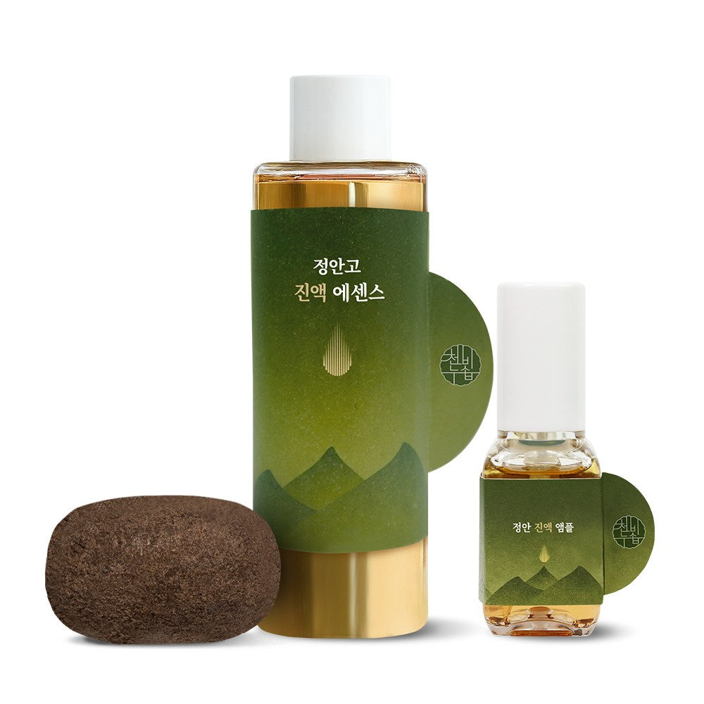 Coffret de soins et accessoires Cheonbinusop Jeongango — présentation du produit
