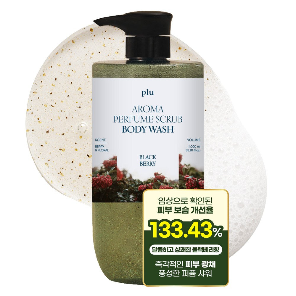 Gel douche gommant PLU Aroma Perfume — présentation du produit
