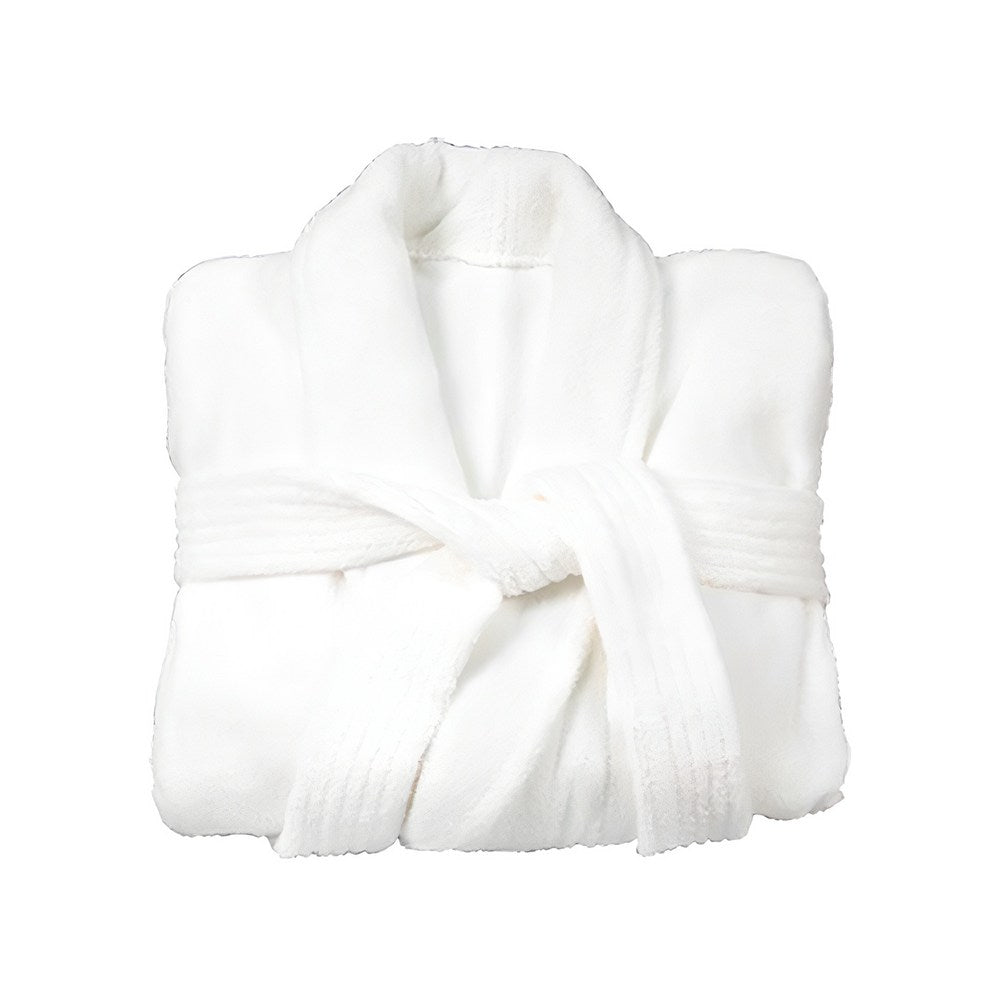 Songwol Color Collection — Weißer Bademantel, M