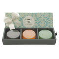 YB Mom Handmade Soap Gift Set with Bag, Thank You, 110 g x 3 Bars