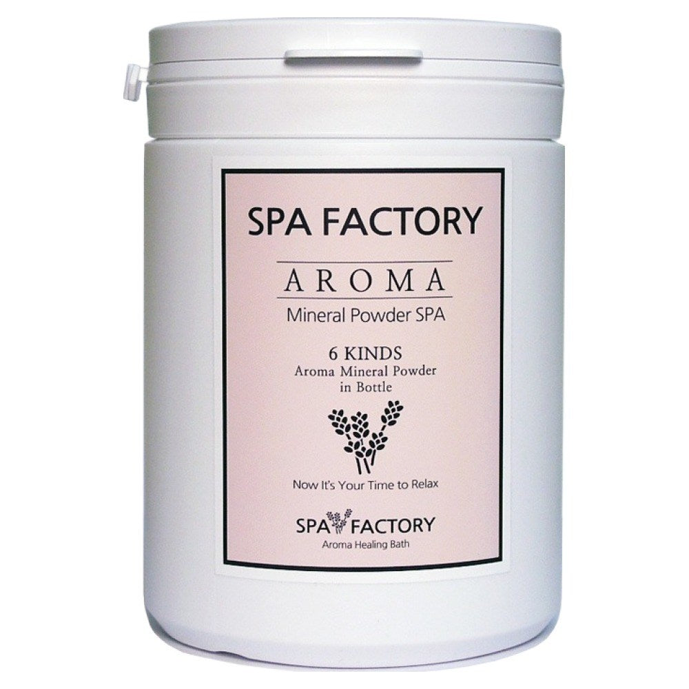 Spa Factory — Poudre de bain minérale au sel blanc de l’Himalaya et au romarin, 600 g