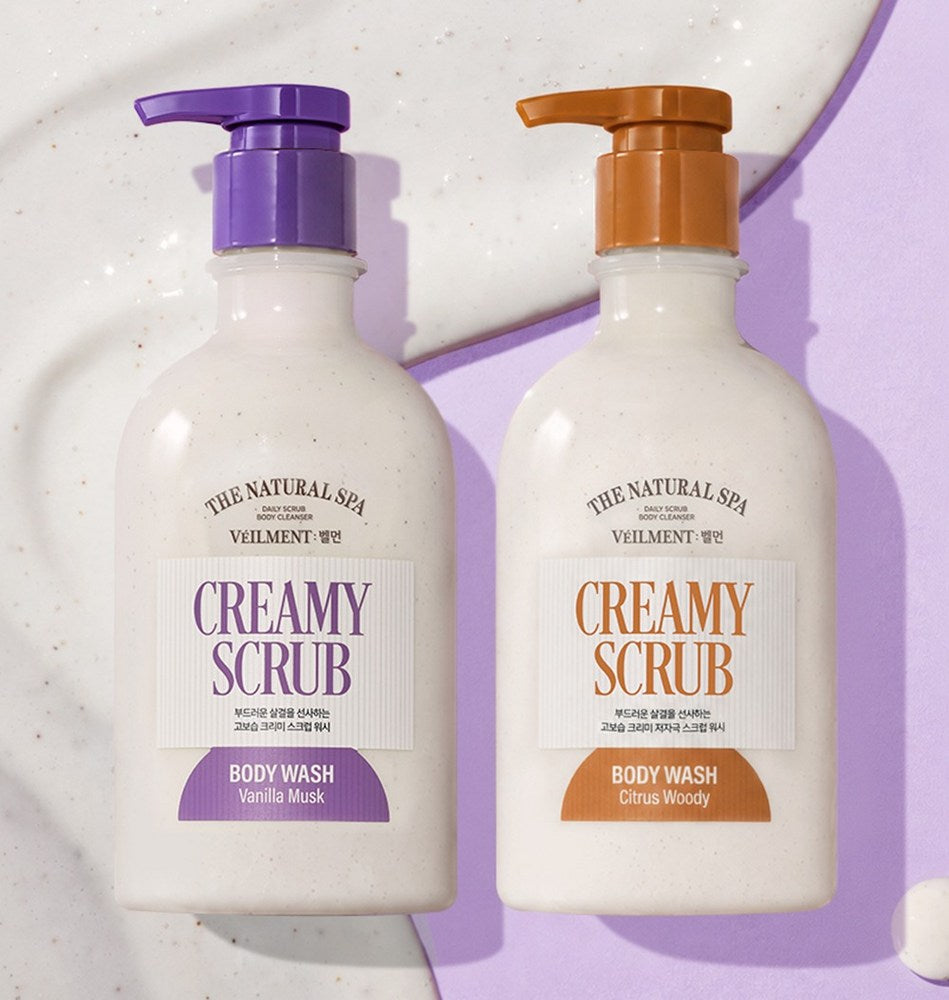 Gel douche gommant Veilment — aperçu de la gamme