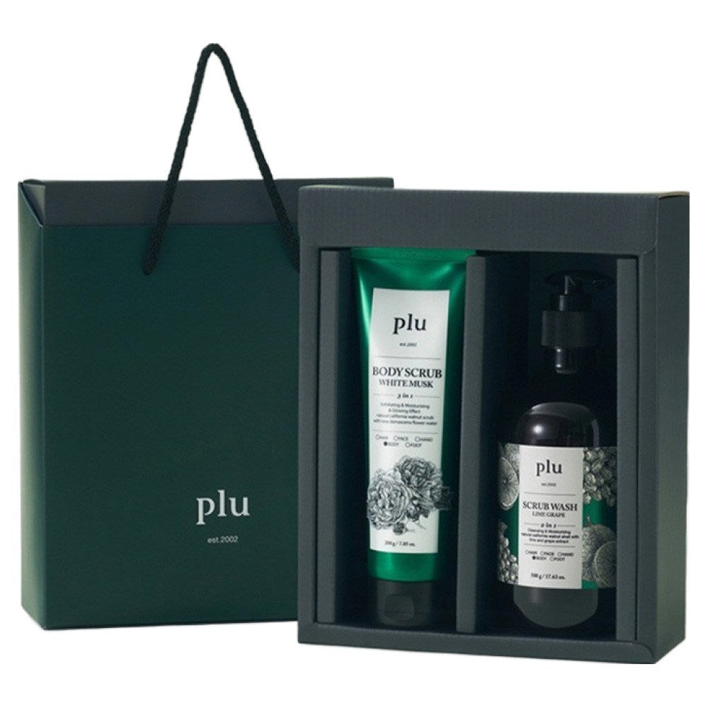Duschpeeling PLU Original — Produkt und Verpackung