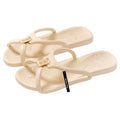 Market Plan — Leichte faltbare Badezimmer-Reisepantoffeln, Beige, 1 Paar
