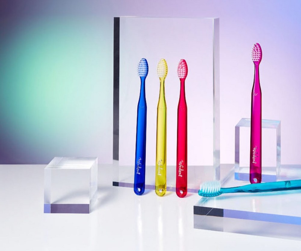 WEDENT Mini Head Toothbrushes, Regular Bristles, 40 Count