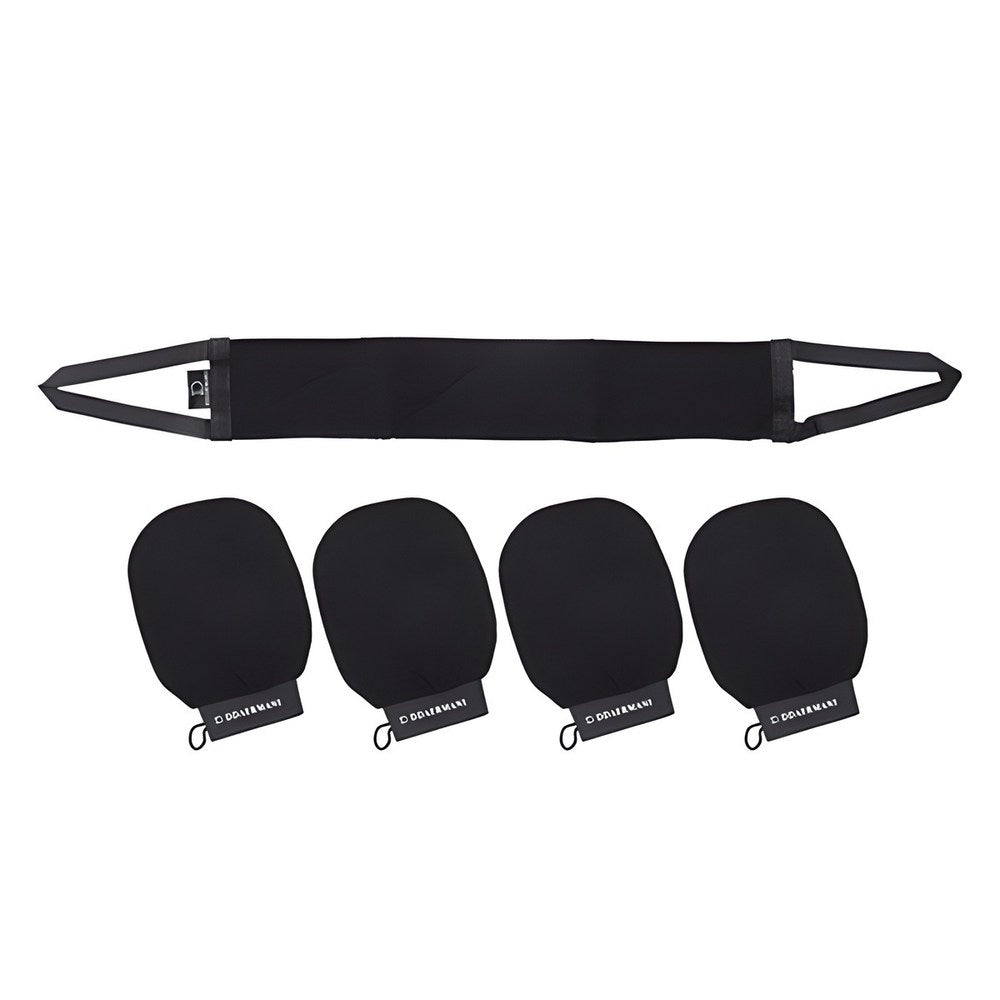 Ttaermani — Sanftes Peeling-Set mit Handschuhen und Tuch, 5 Teile
