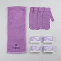Ttaereumio — Coffret bain coréen avec gants exfoliants et savons aux plantes, 9 pièces