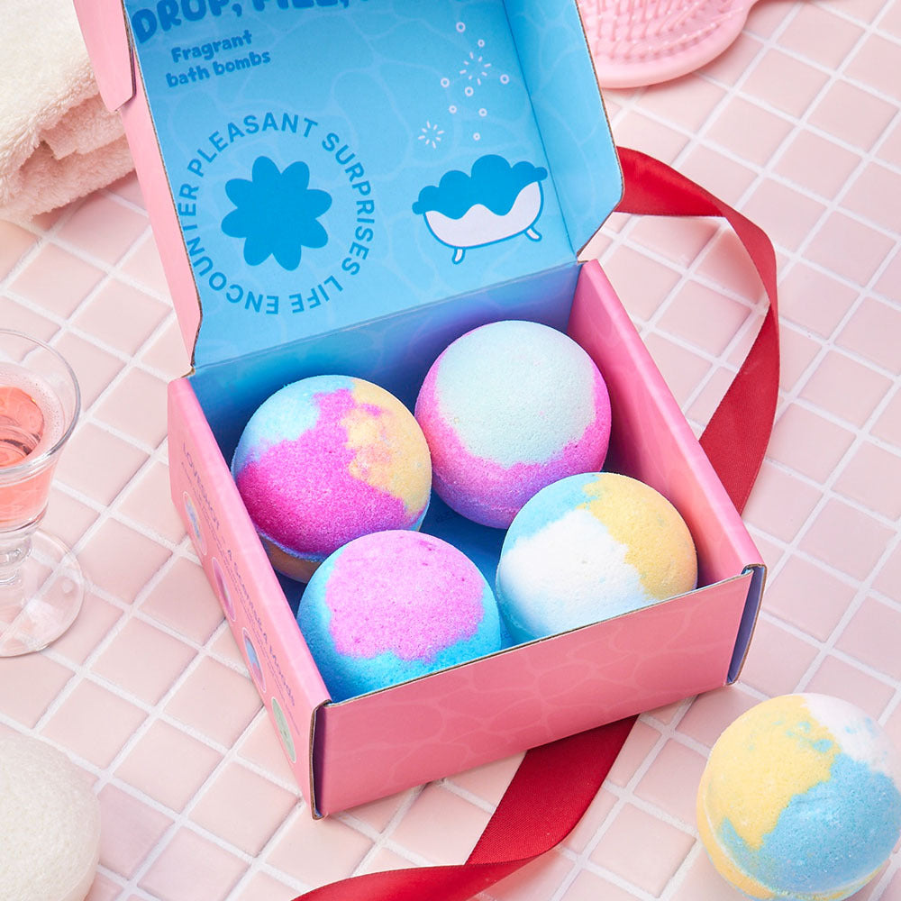 Badebombe Labsbalm Love Shot — Produkt und Verpackung