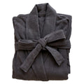 Cotton Cloud Premium Hotel Bathrobe, Dark Gray, 1 Piece
