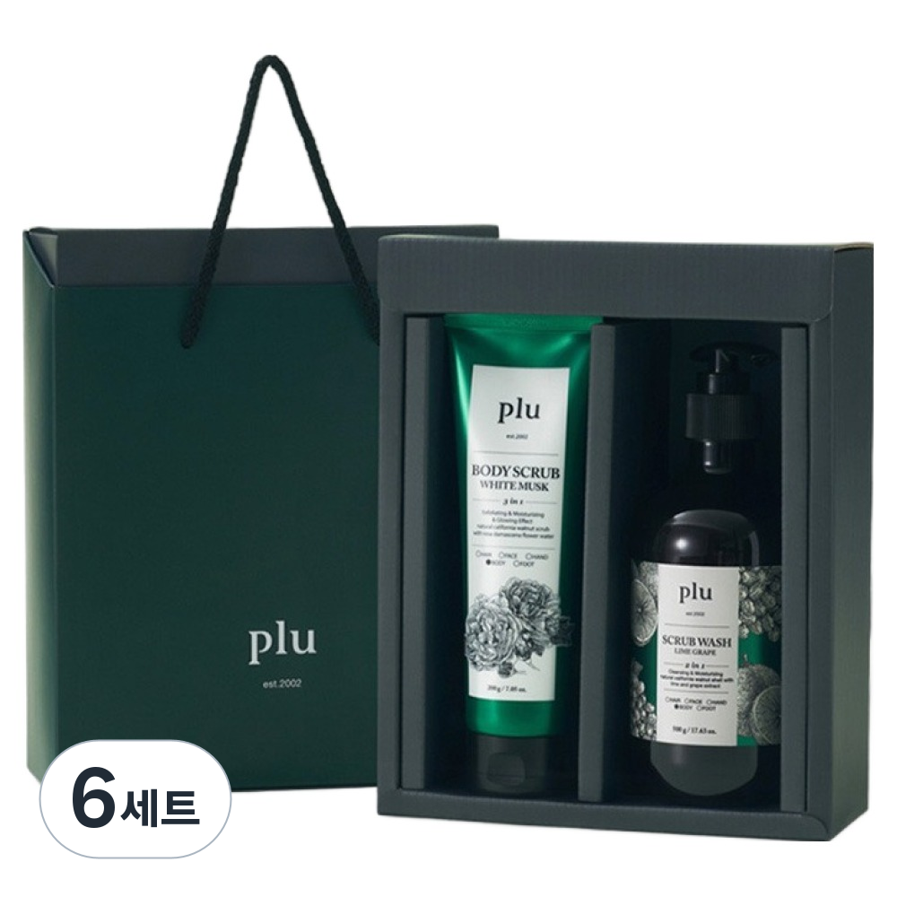 Gel douche gommant PLU Original — produit et conditionnement
