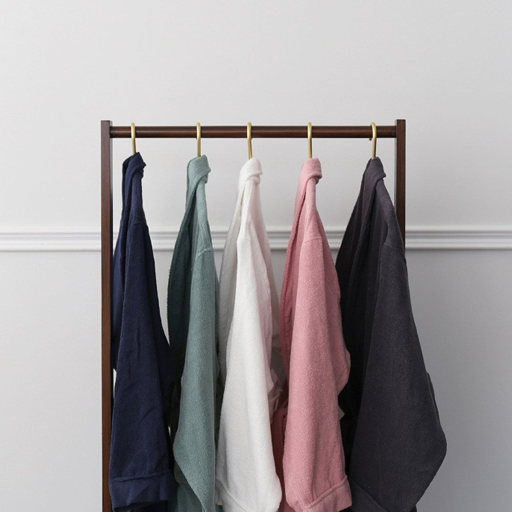 Songwol — Peignoir léger en coton, cinq couleurs proposées