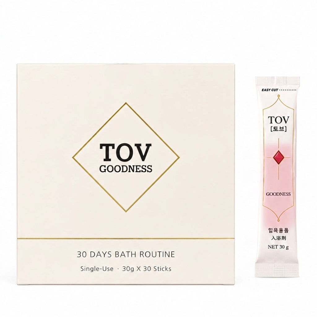 TOV Goodness — Sticks pour le bain et les pieds au vin, 2 boîtes, 60 × 30 g