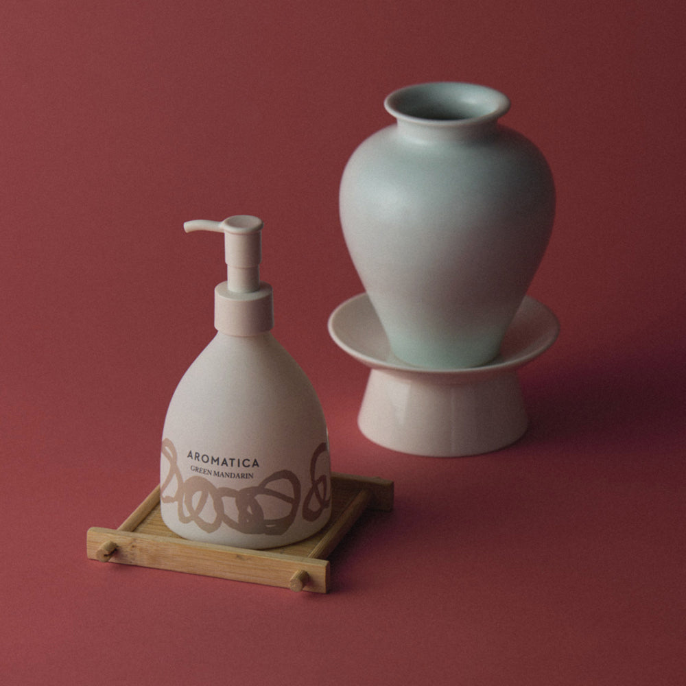 Aromatica Green Mandarin — Savon mains liquide, 250 ml
