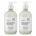 RAIP Moisture Repair Body Lotion, Baby Powder Scent, 500ml x 2