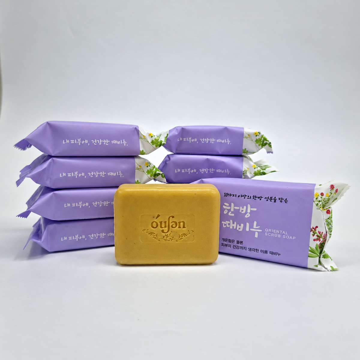 Ocean Towel Herbal Exfoliating Soap, 130 g x 10 Bars