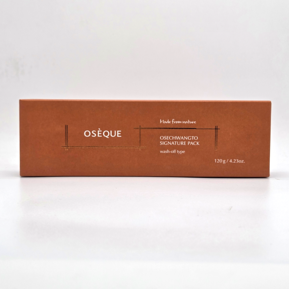 Gesichtspflege OSEQUE — Produkt und Verpackung
